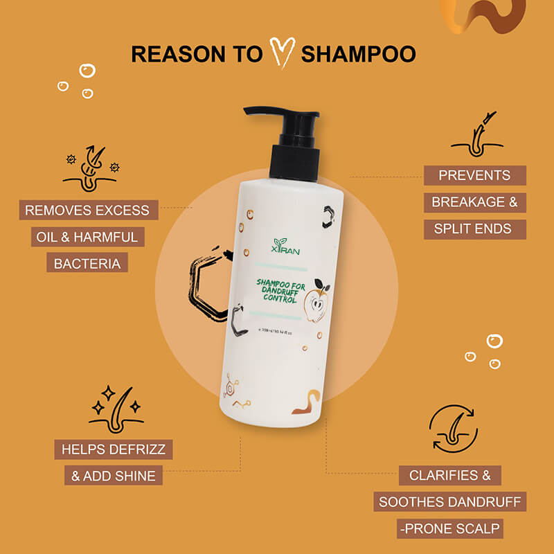 private label apple cider vinegar shampoo for dandruff oil control